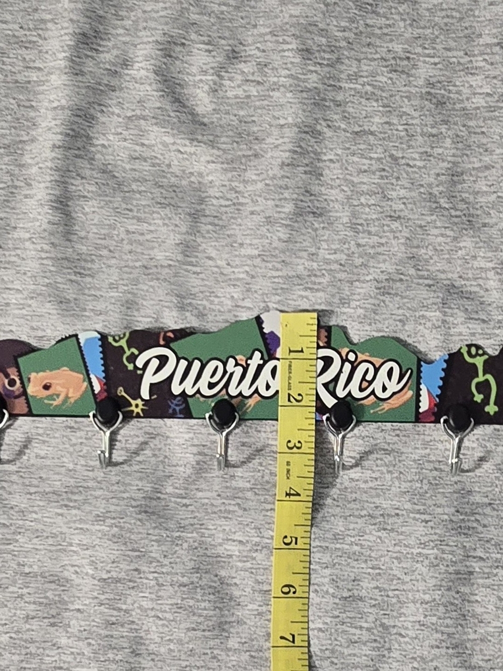 Puerto Rico Colorful Wall Hook Rack - Picture 8 of 11